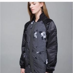 Lululemon Both Ways Reversible Bomber Jacket